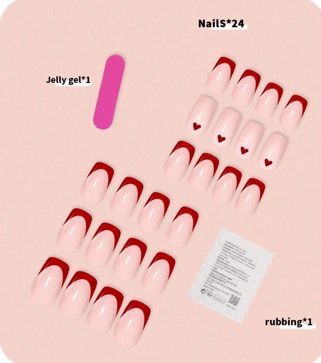 Uñas Press On Cortas