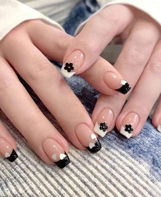 Uñas Press On cuadradas