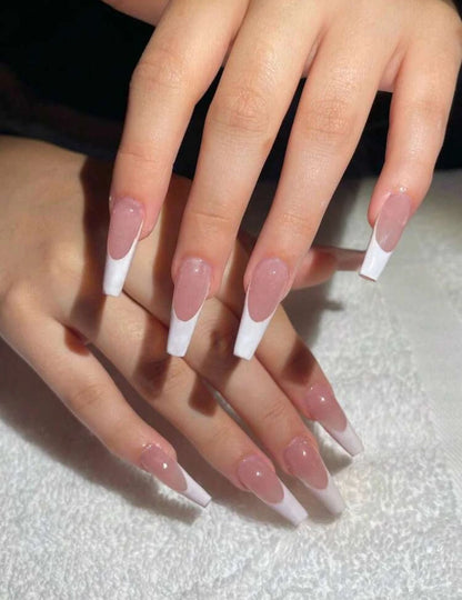 Uñas Press On Coffe